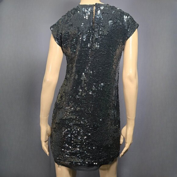 Twin-Set Simona Barbieri Sequin Mini Dress Graphic Print Size S Indie Sleaze - Picture 9 of 14